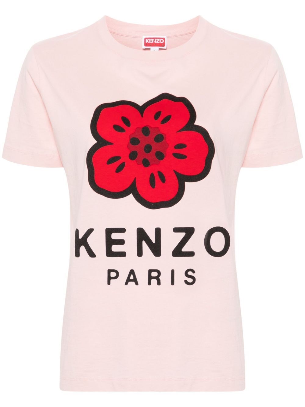 Shop Kenzo Boke Flower Loose T-shirt In Pink & Purple