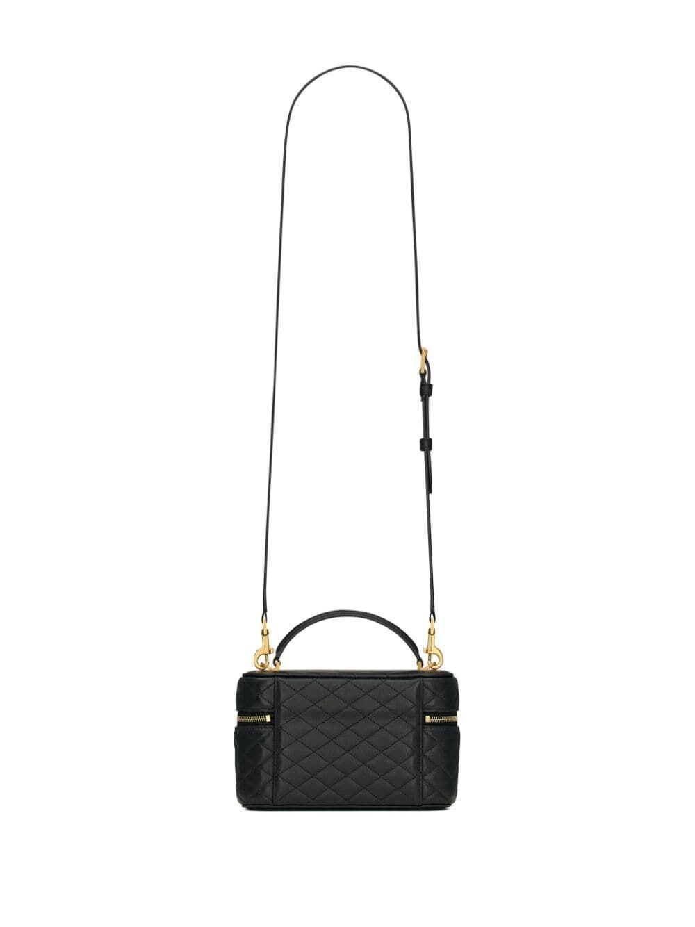 Saint laurent ラムスキンバニティギャビーバッグ available on