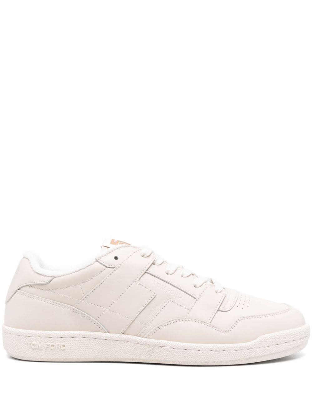 Shop Tom Ford Jake Sneakers In White