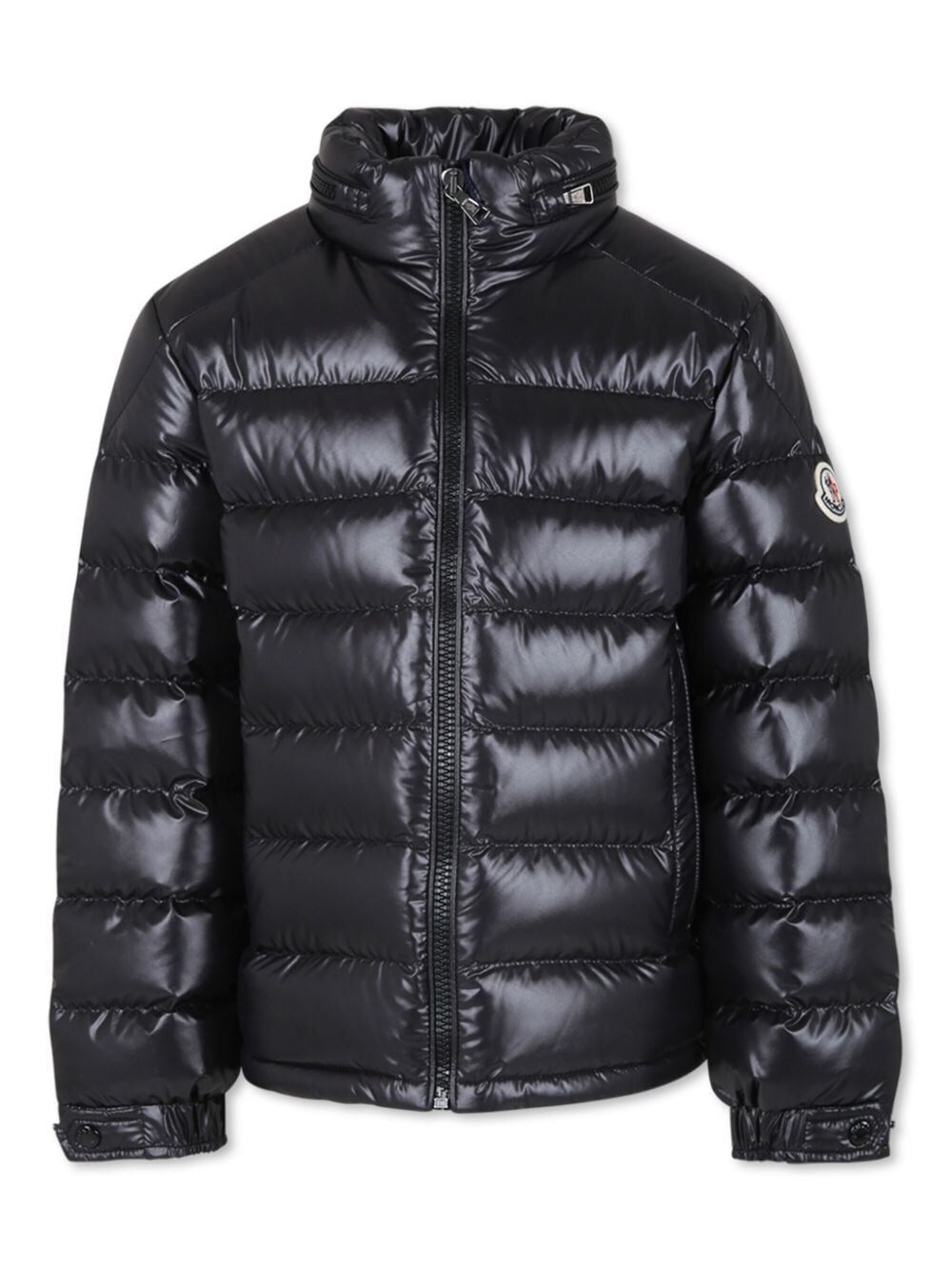 Shop Moncler Jens Down Jacket In Black