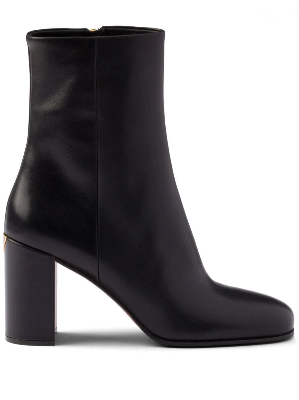 Shop Prada Ankle Boots In Black