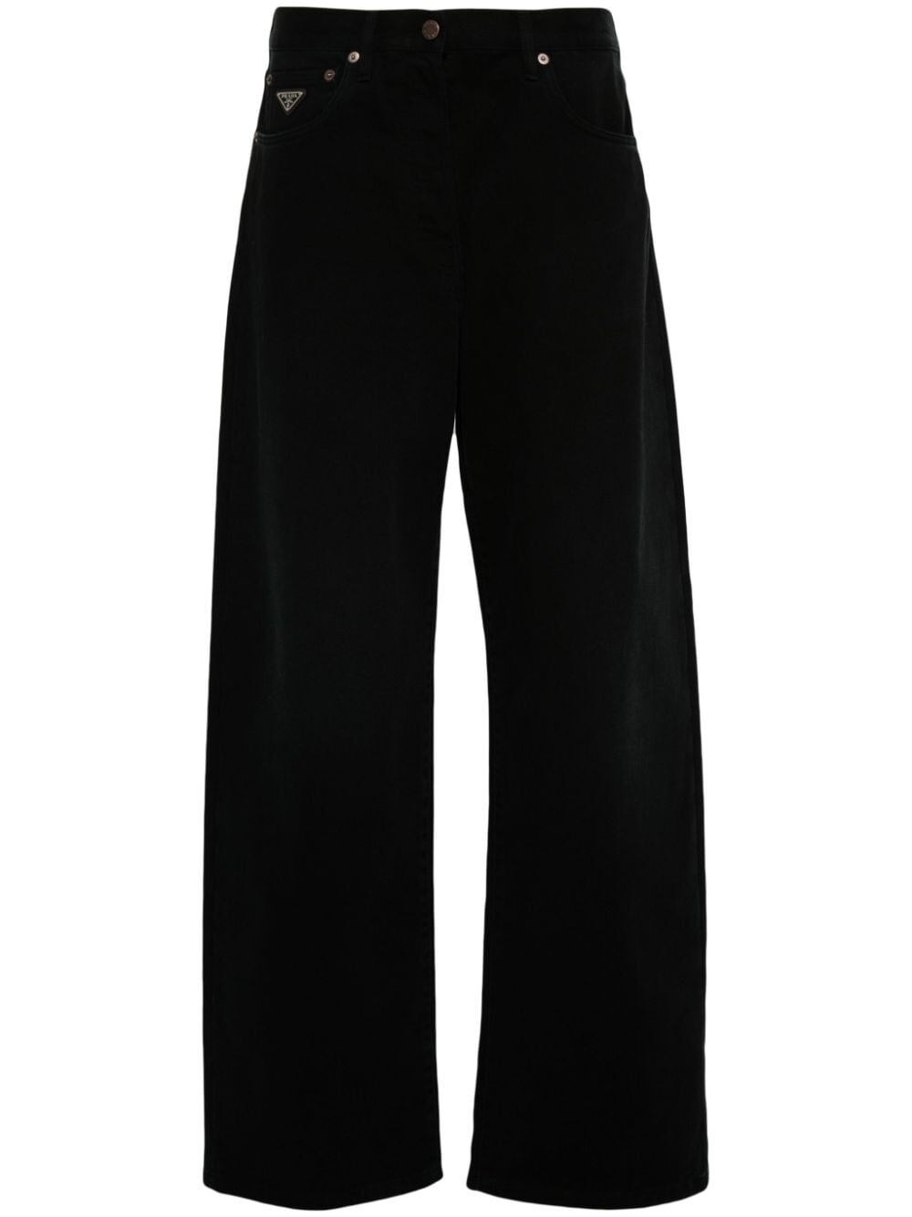 Shop Prada Jeans In Black