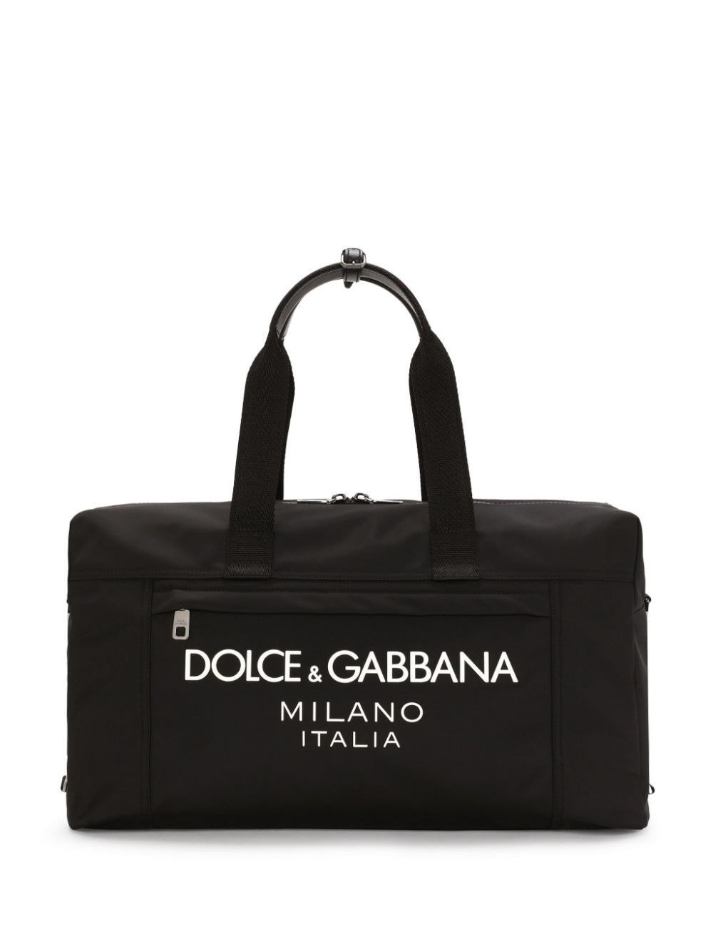 Shop Dolce & Gabbana Nylon Holdall In Black