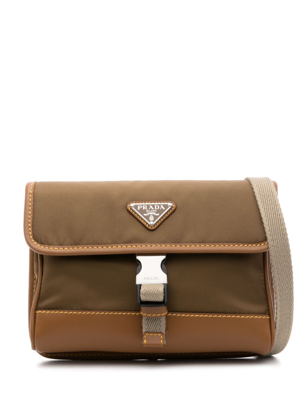 RE-NYLON & LEATHER PHONE CASE 