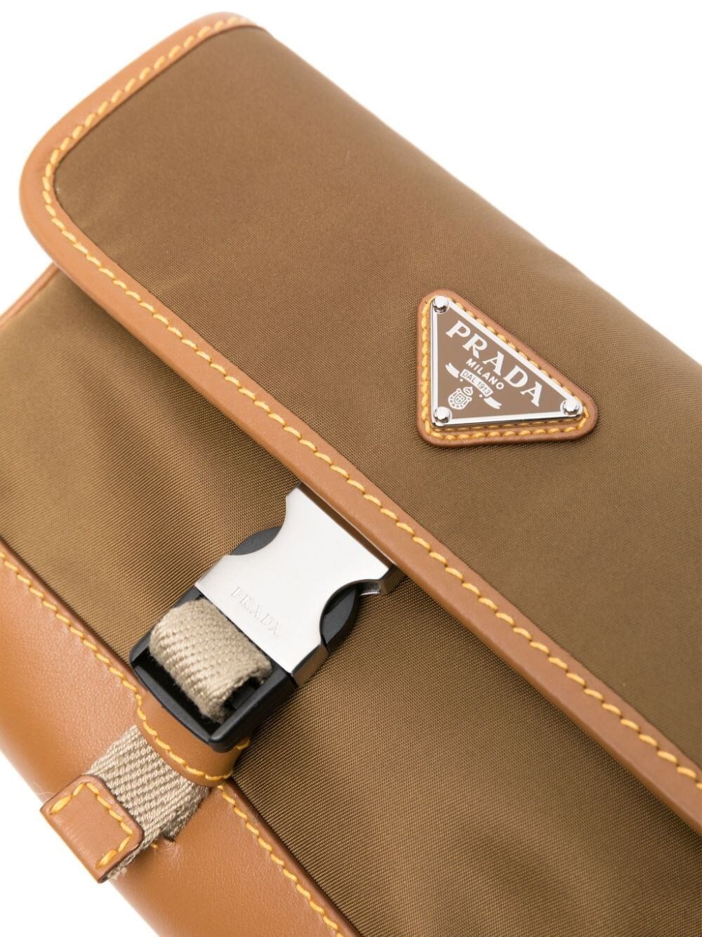 RE-NYLON & LEATHER PHONE CASE 