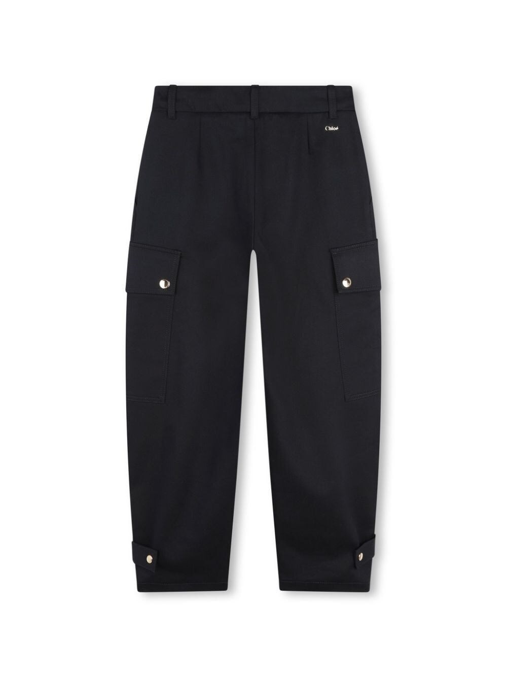 STRETCH-COTTON CARGO TROUSERS