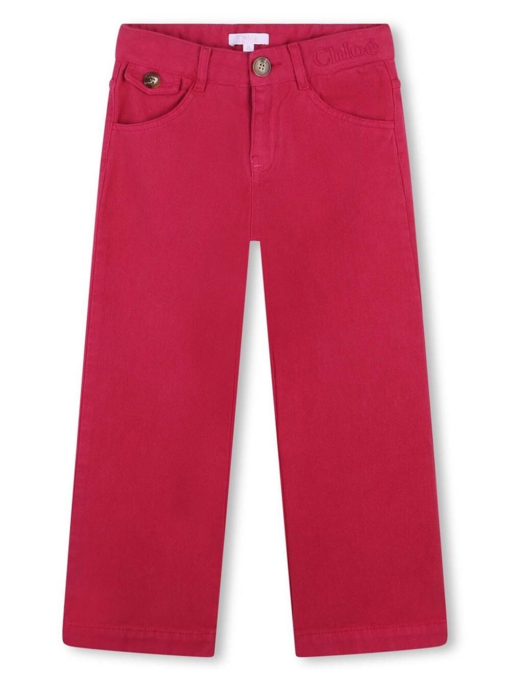 WIDE-LEG DENIM JEANS