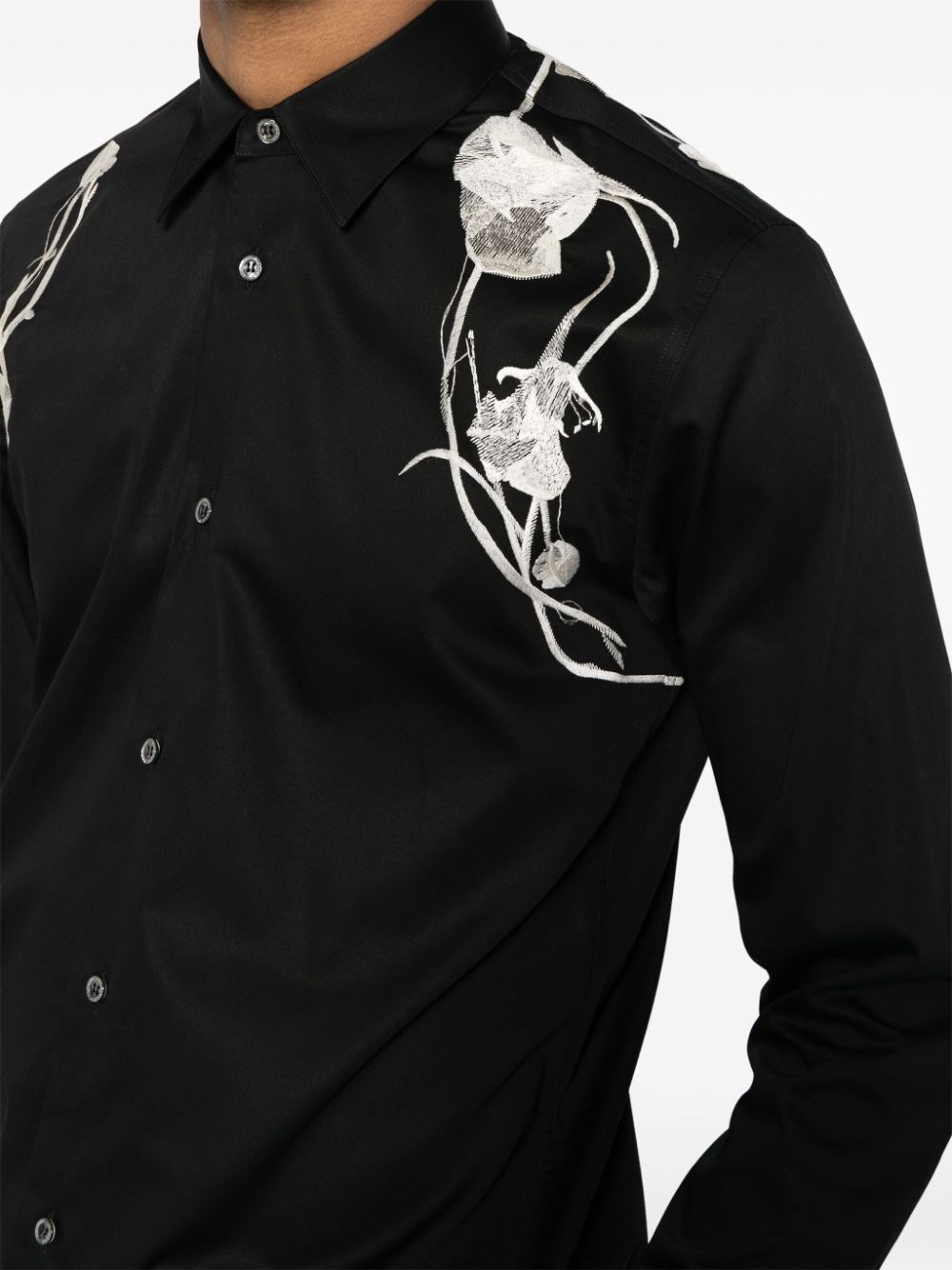 PRESSED FLOWER HARNESS SHIRT