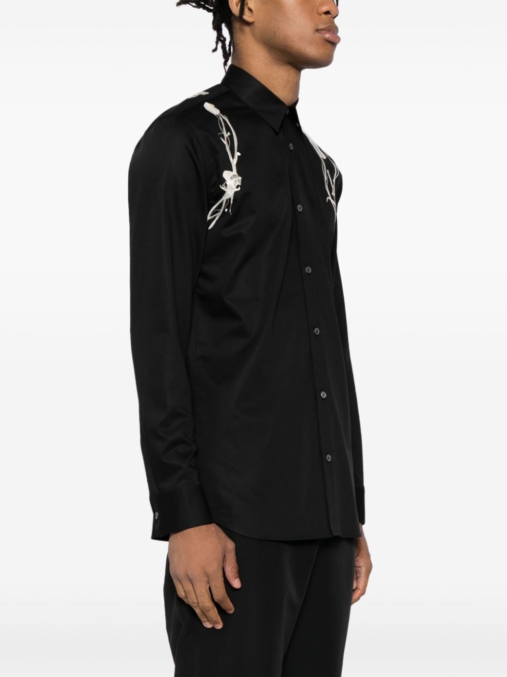 PRESSED FLOWER HARNESS SHIRT