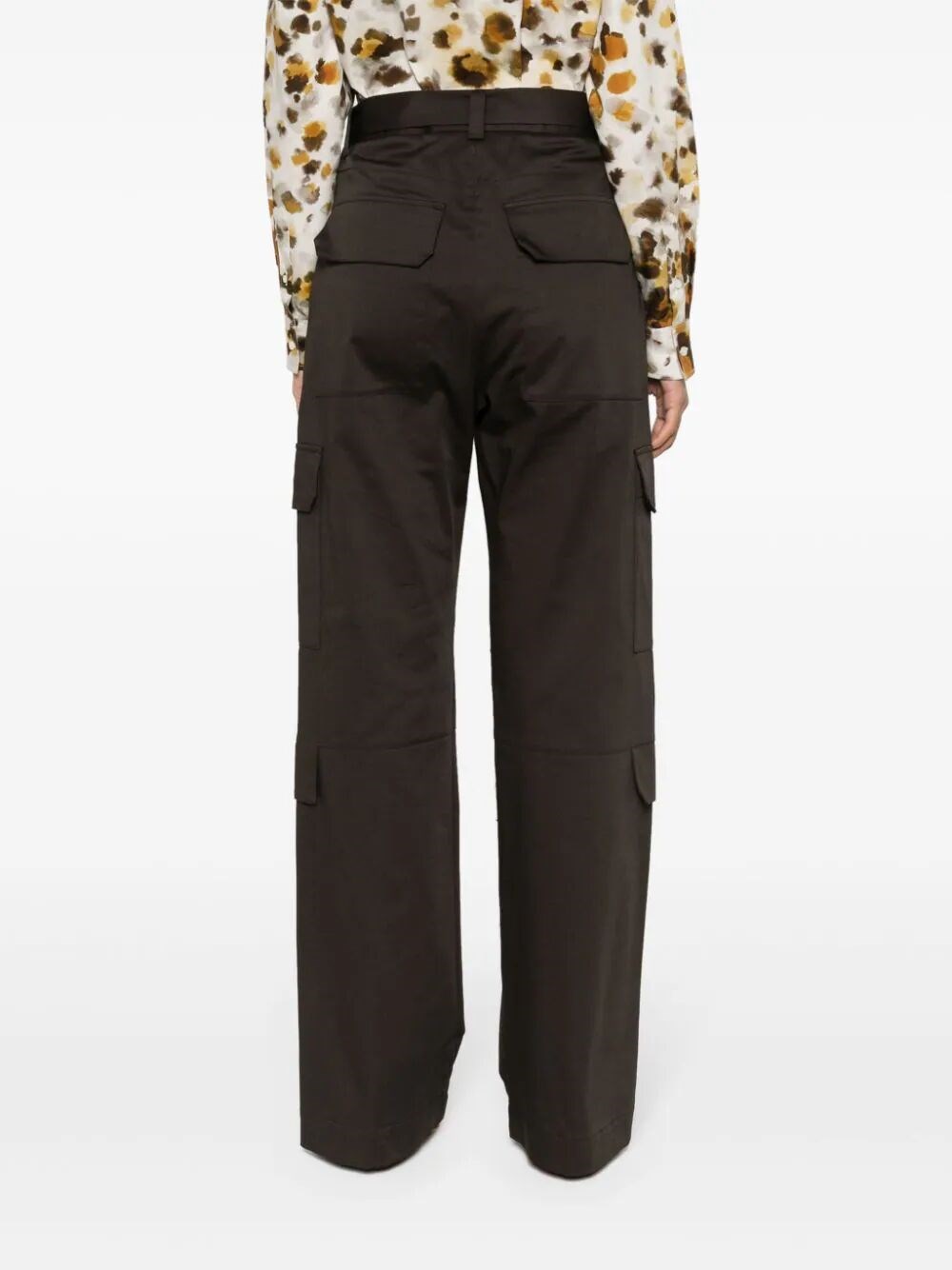 GABARDINE CARGO PANTS 