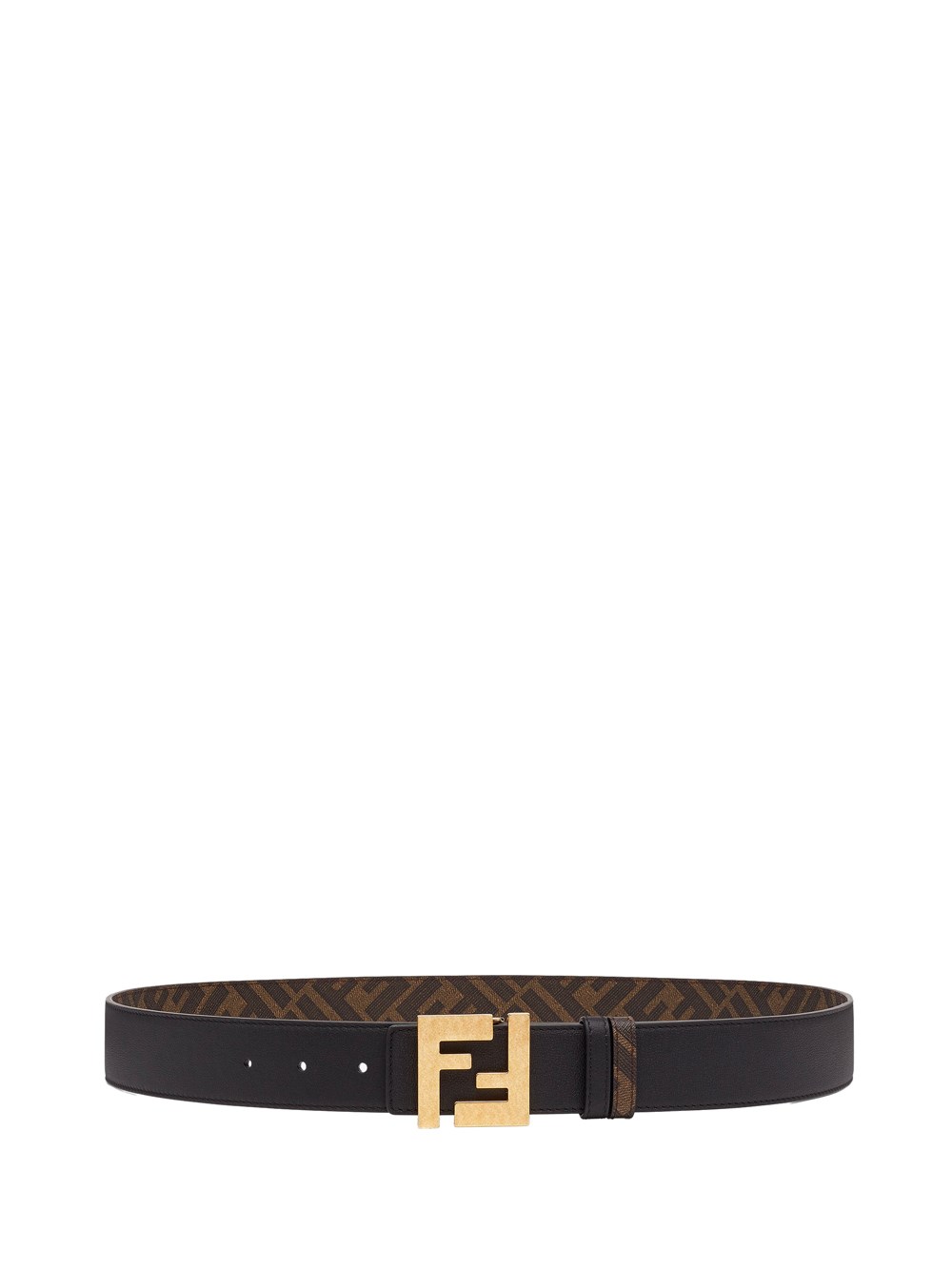 VINTAGE-GOLD FF SQUARED REVERSIBLE BELT