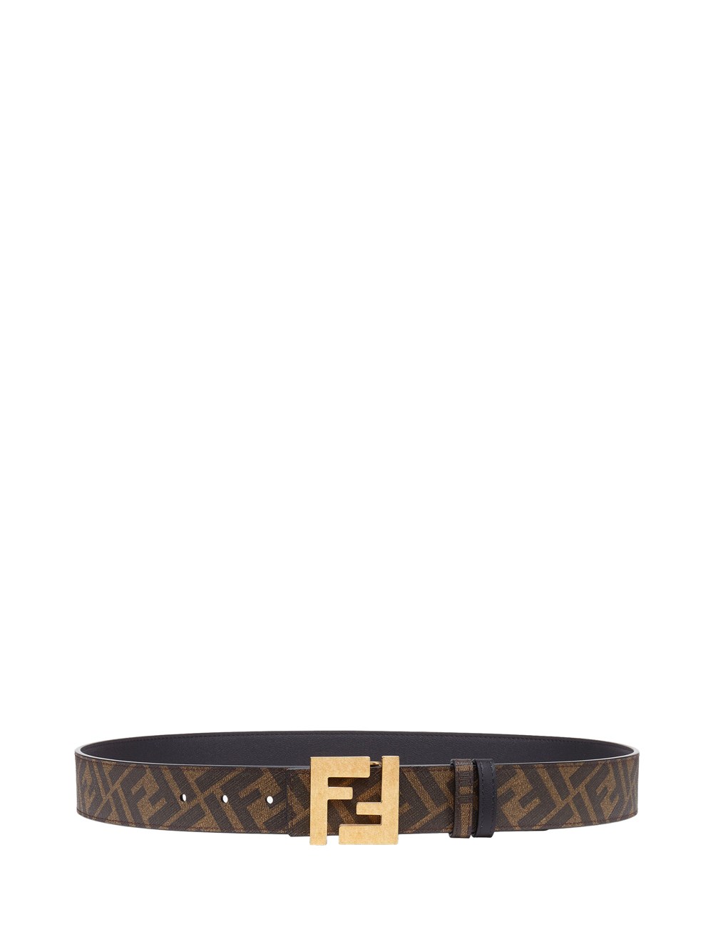 VINTAGE-GOLD FF SQUARED REVERSIBLE BELT