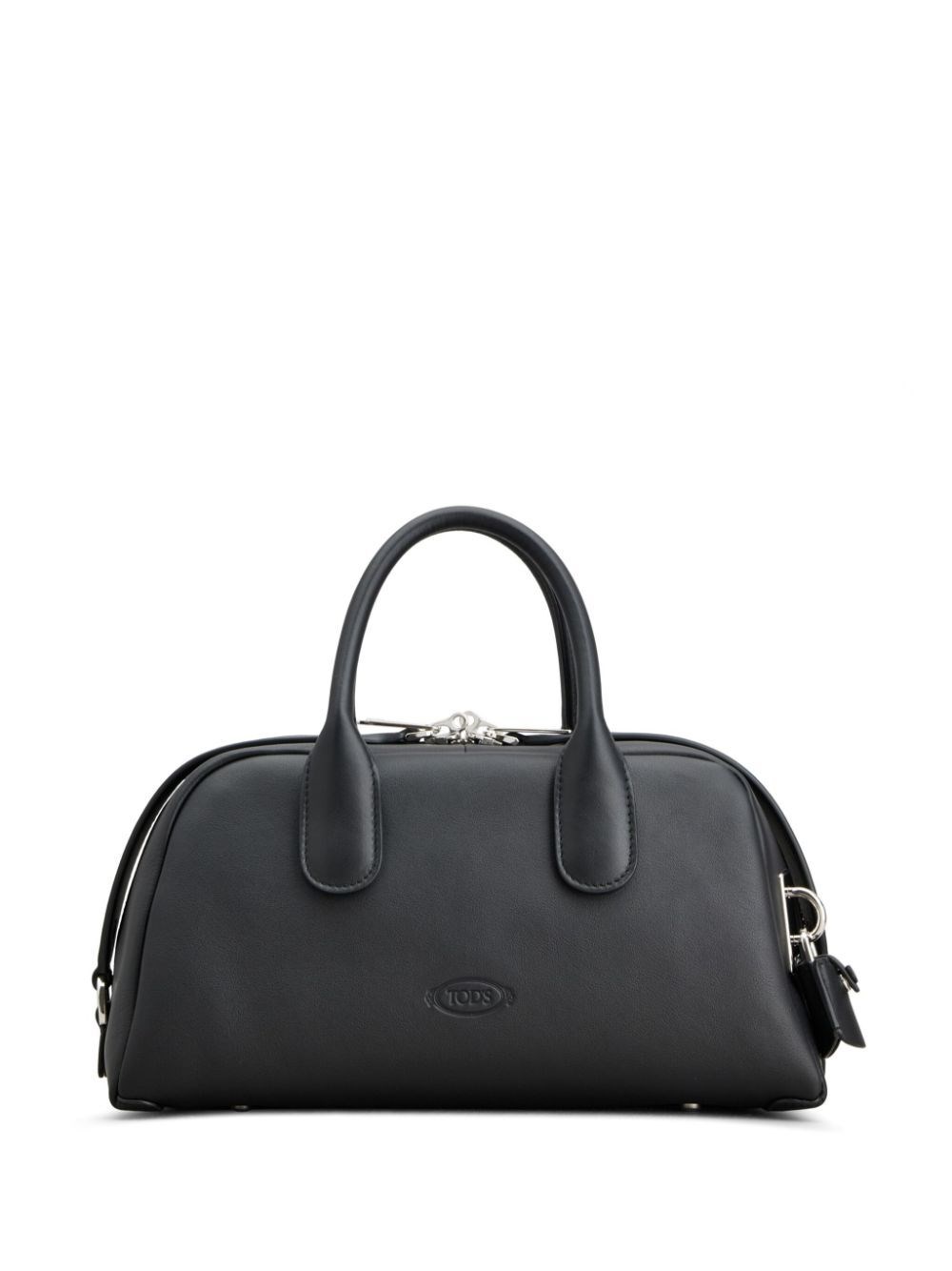 Shop Tod's Darsena Small Leather Case In Black