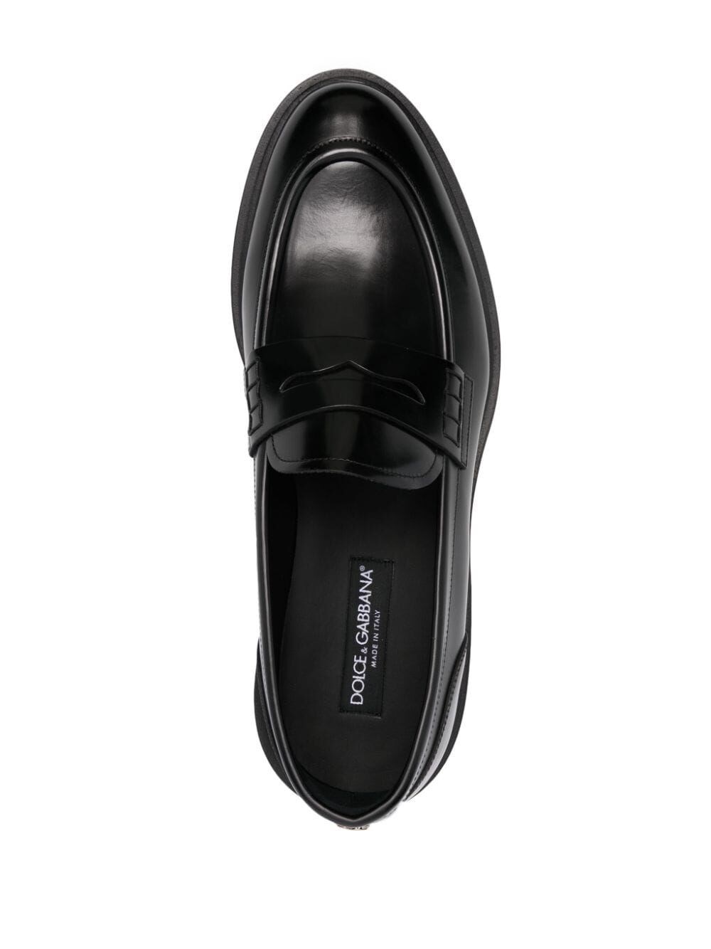 BRUSHED LEATHER LOAFERS