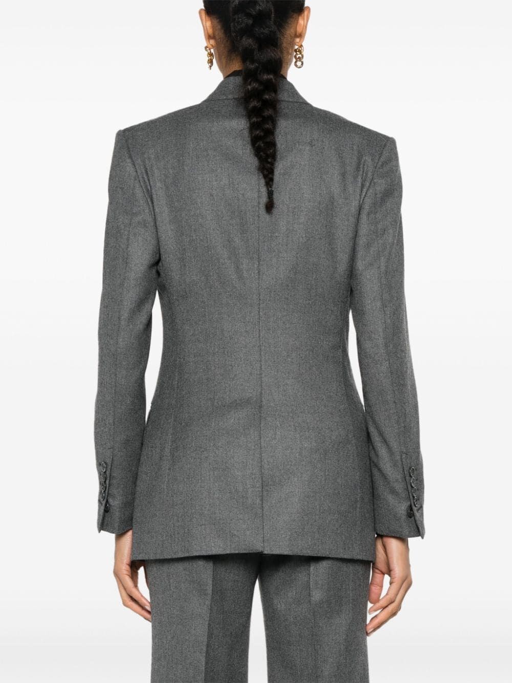 MÉLANGE DOUBLE-BREASTED BLAZER