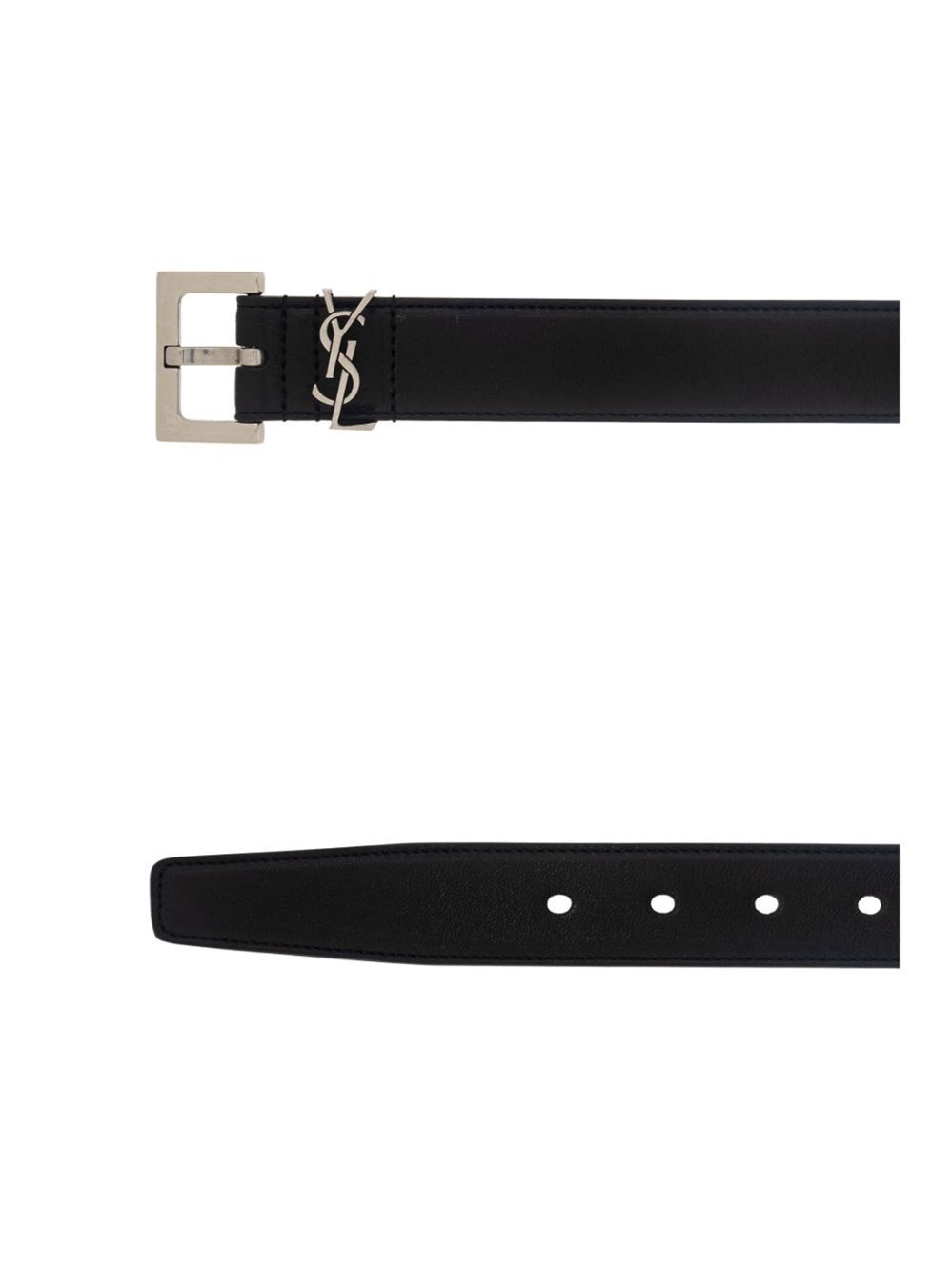 CASSANDRE SQUARE BUCKLE BELT IN LAMBSKIN