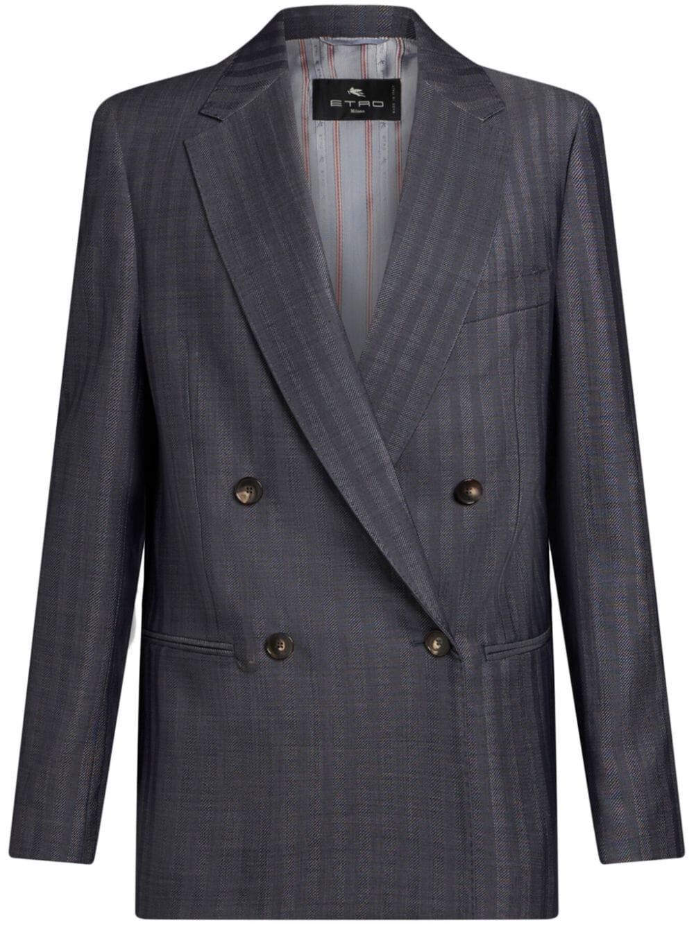 WOOL DOUBLE-BREASTED JACKET