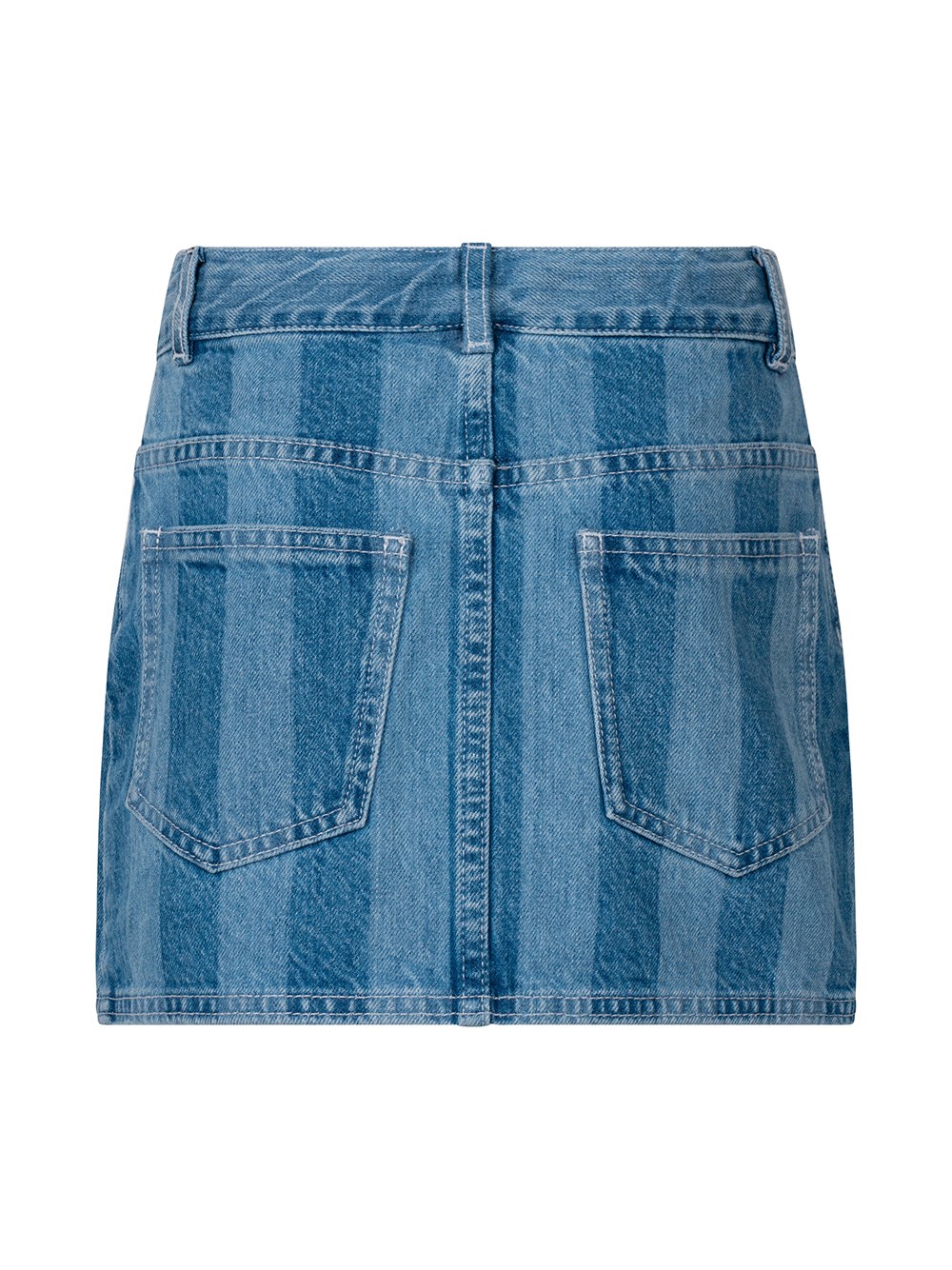 PEQUIN DENIM SKIRT