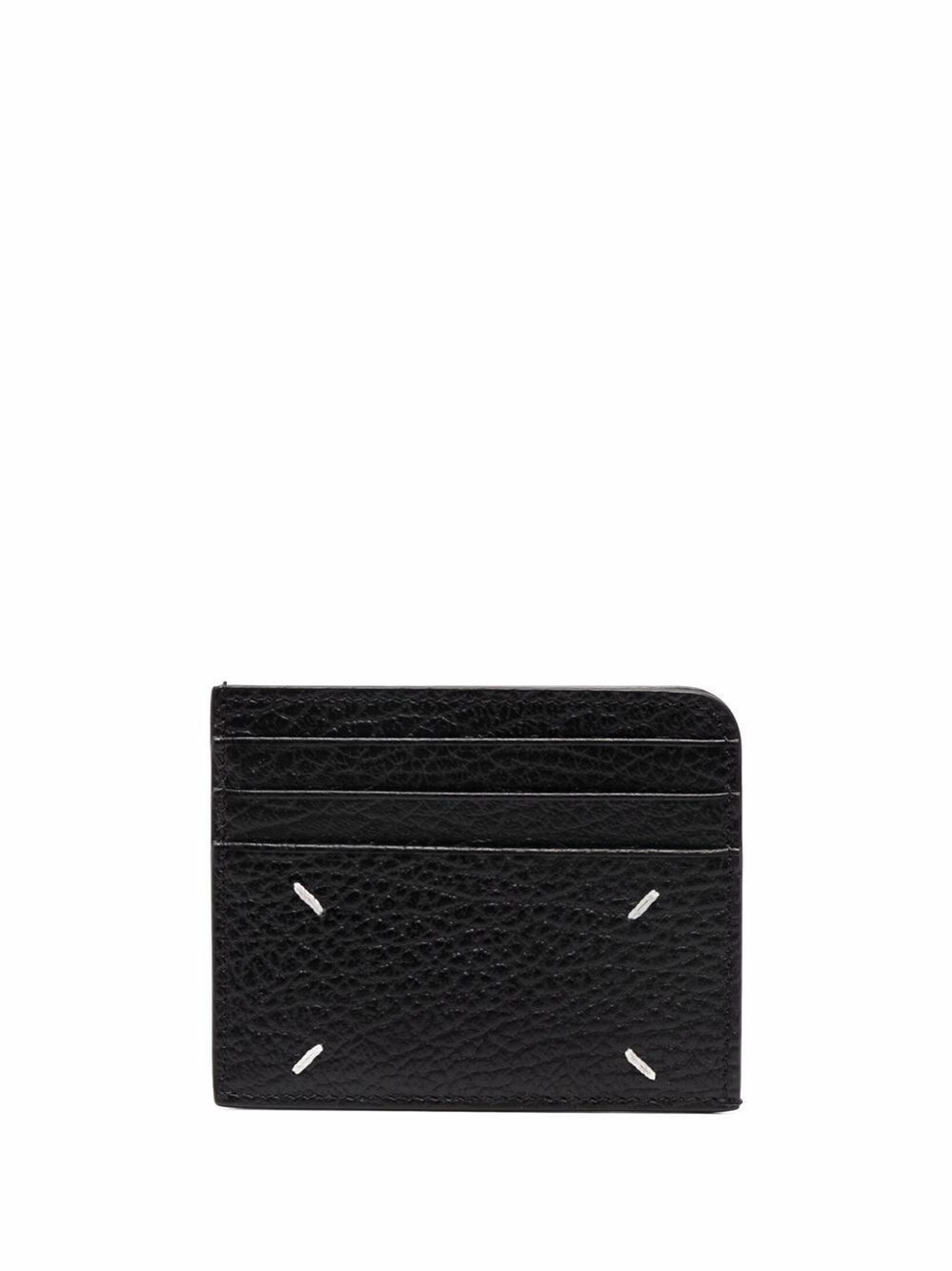 Maison Martin Margiela Women's Black Four Stitches Card Holder