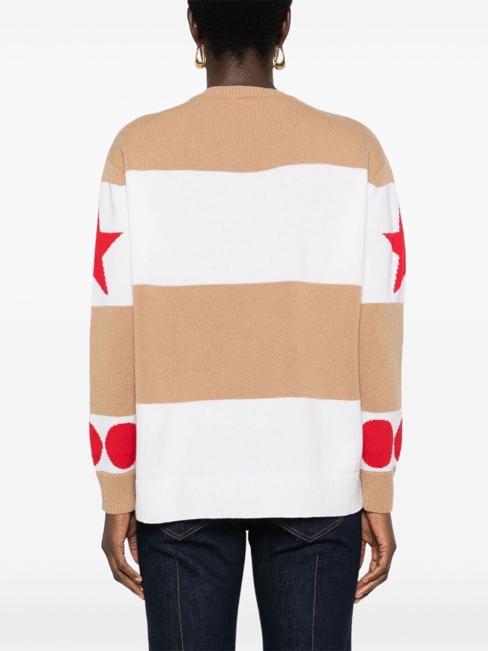 1951 MOTIF WOOL AND CASHMERE JUMPER