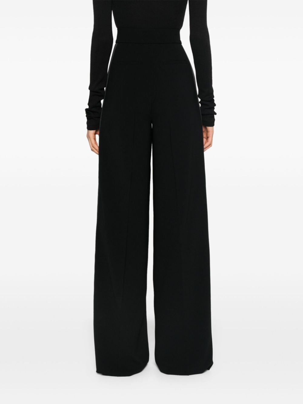 CREPE PANTS WITH SIDE TAPE