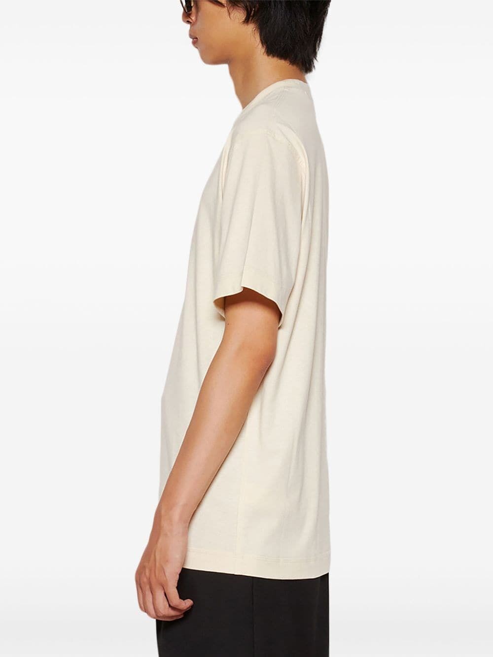 JERSEY T-SHIRT WITH ARCHIVAL DISTRESSED LOGO