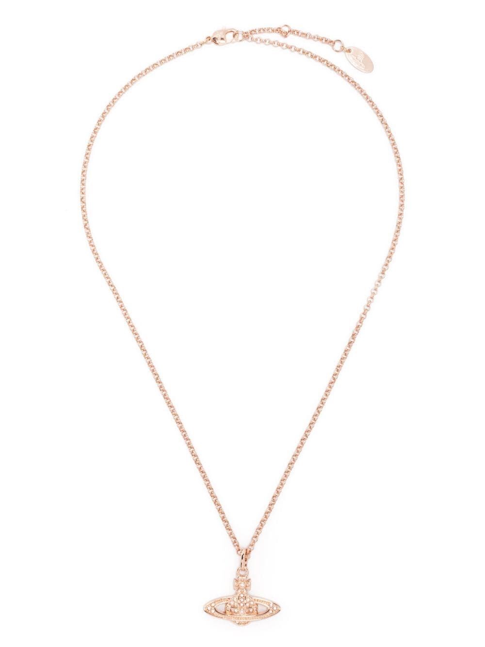 Vivienne Westwood Orb-pendant Crystal-embellished Necklace