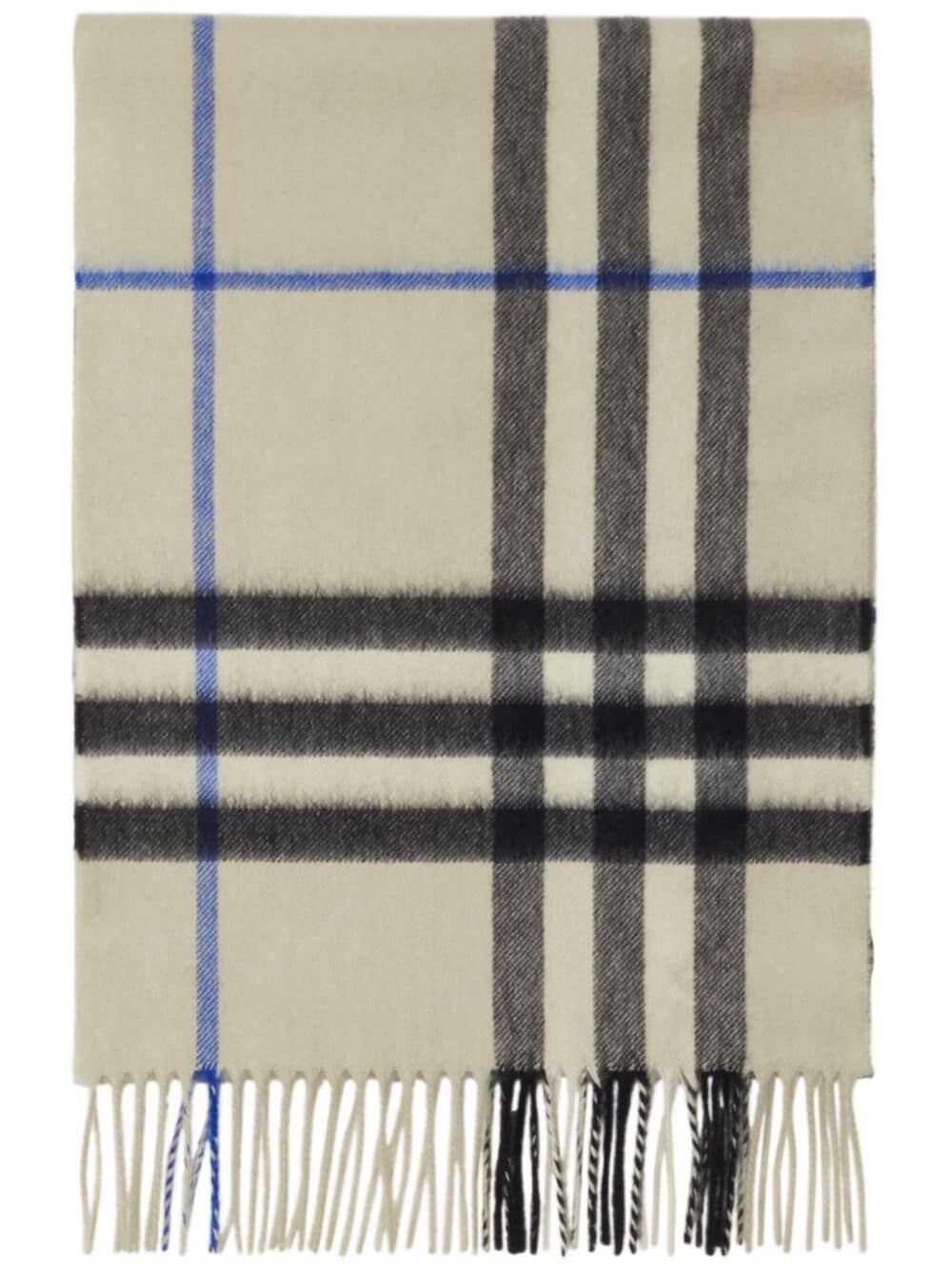 CASHMERE CHECK SCARF