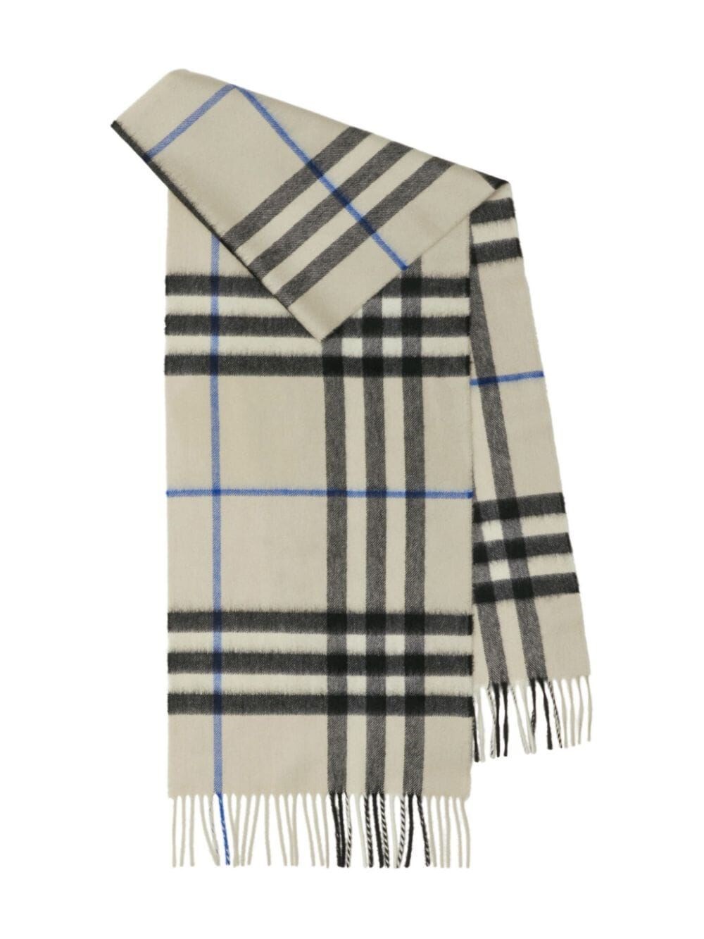 CASHMERE CHECK SCARF