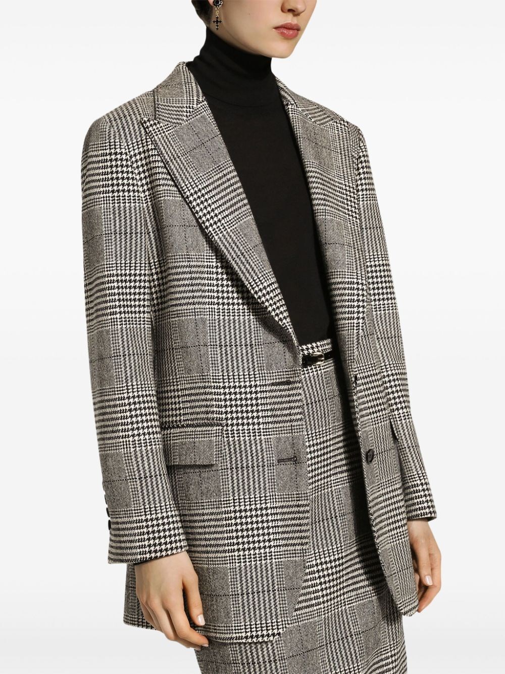 PIED DE POULE CHECK BLAZER