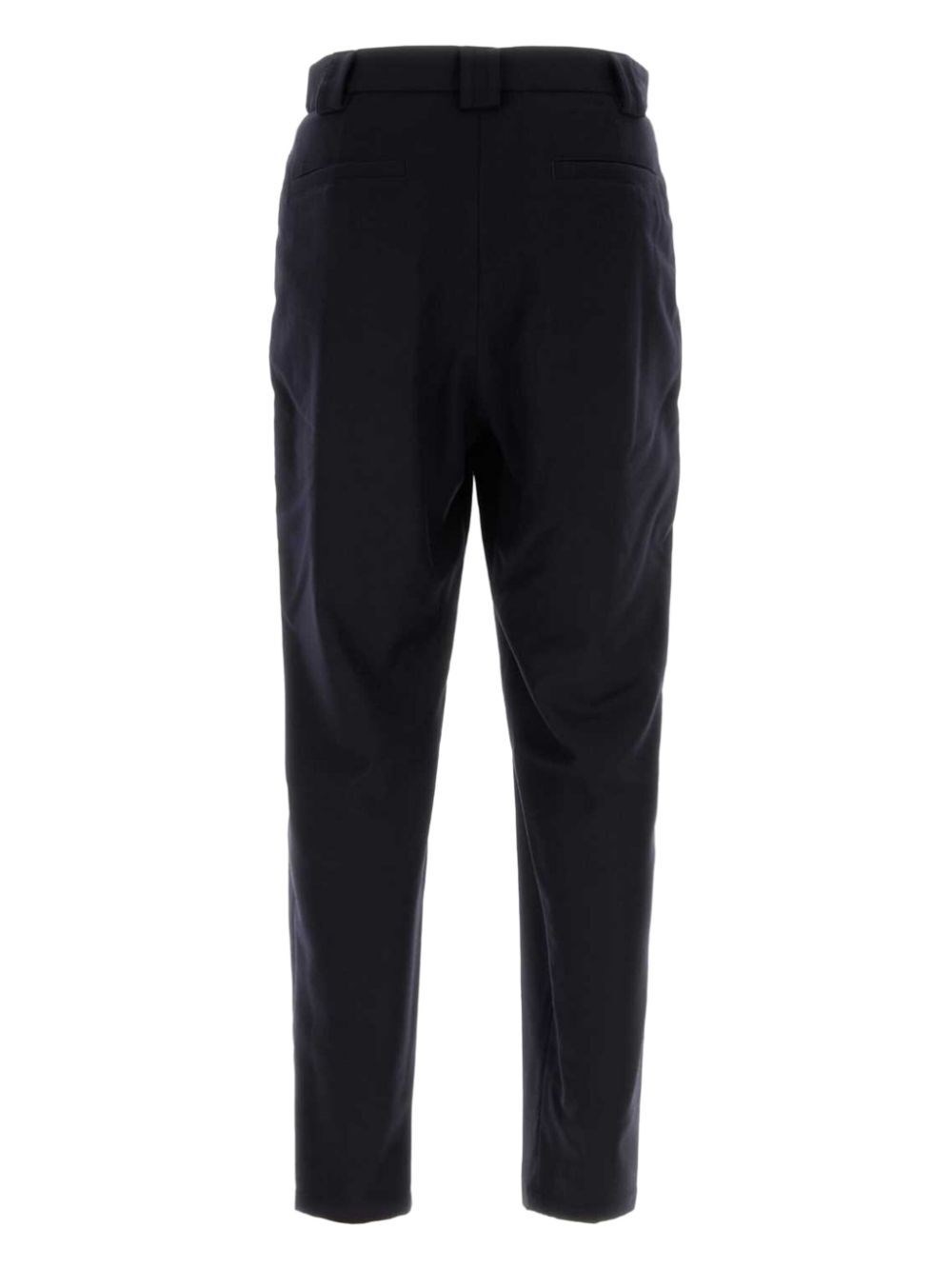 TAPERED WOOL TROUSERS