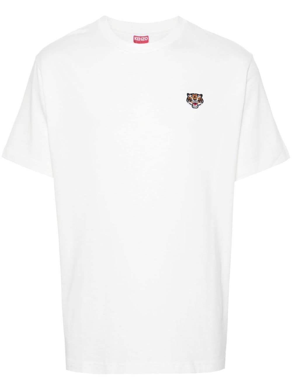 LUCKY TIGER EMBROIDERED CLASSIC T-SHIRT