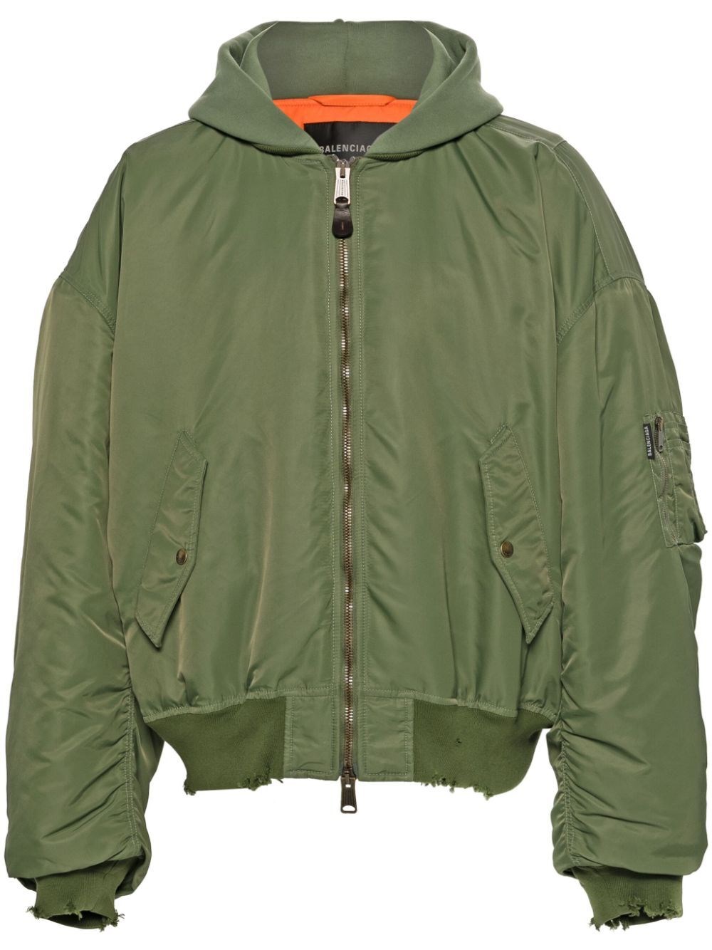 MEDIUM FLEECE NYLON BOMBER