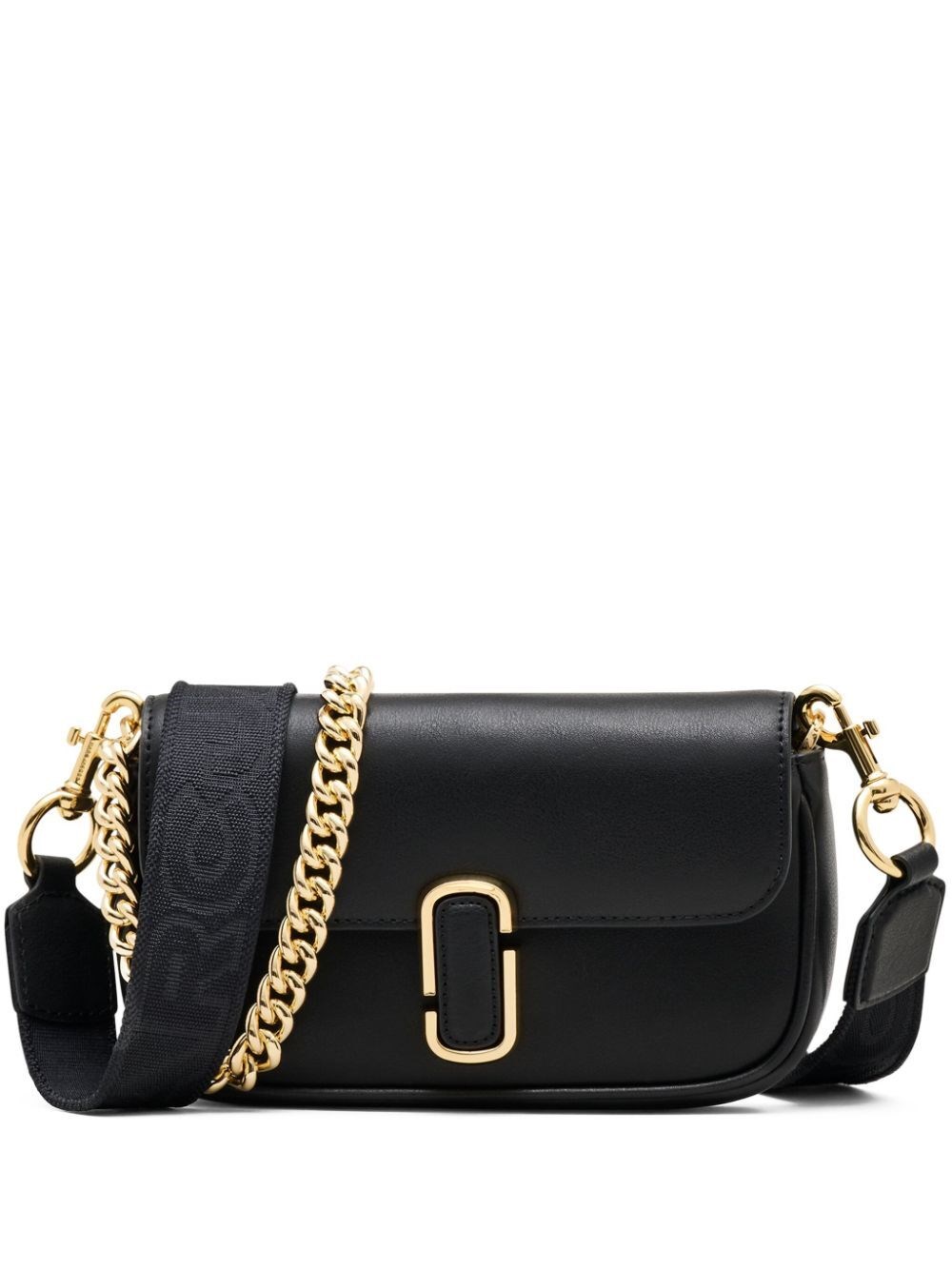 Shop Marc Jacobs The J Marc Mini Shoulder Bag In Black