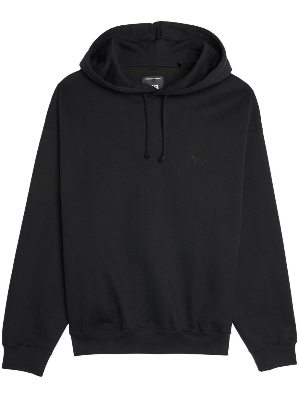 Shop Y-3 Hoodie Sweater In Black