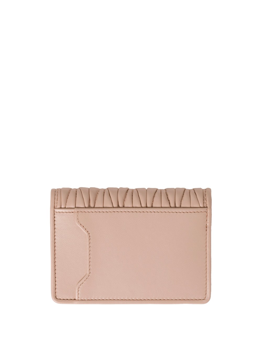 Matelassé Leather Cardholder