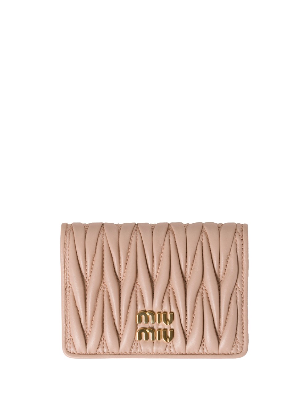 Matelassé Leather Cardholder