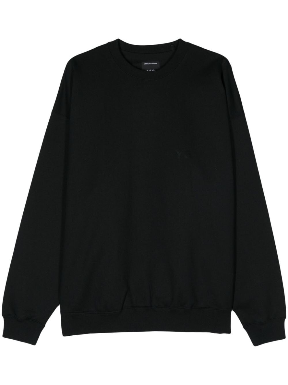 Shop Y-3 Crew Sweatshirt In Black