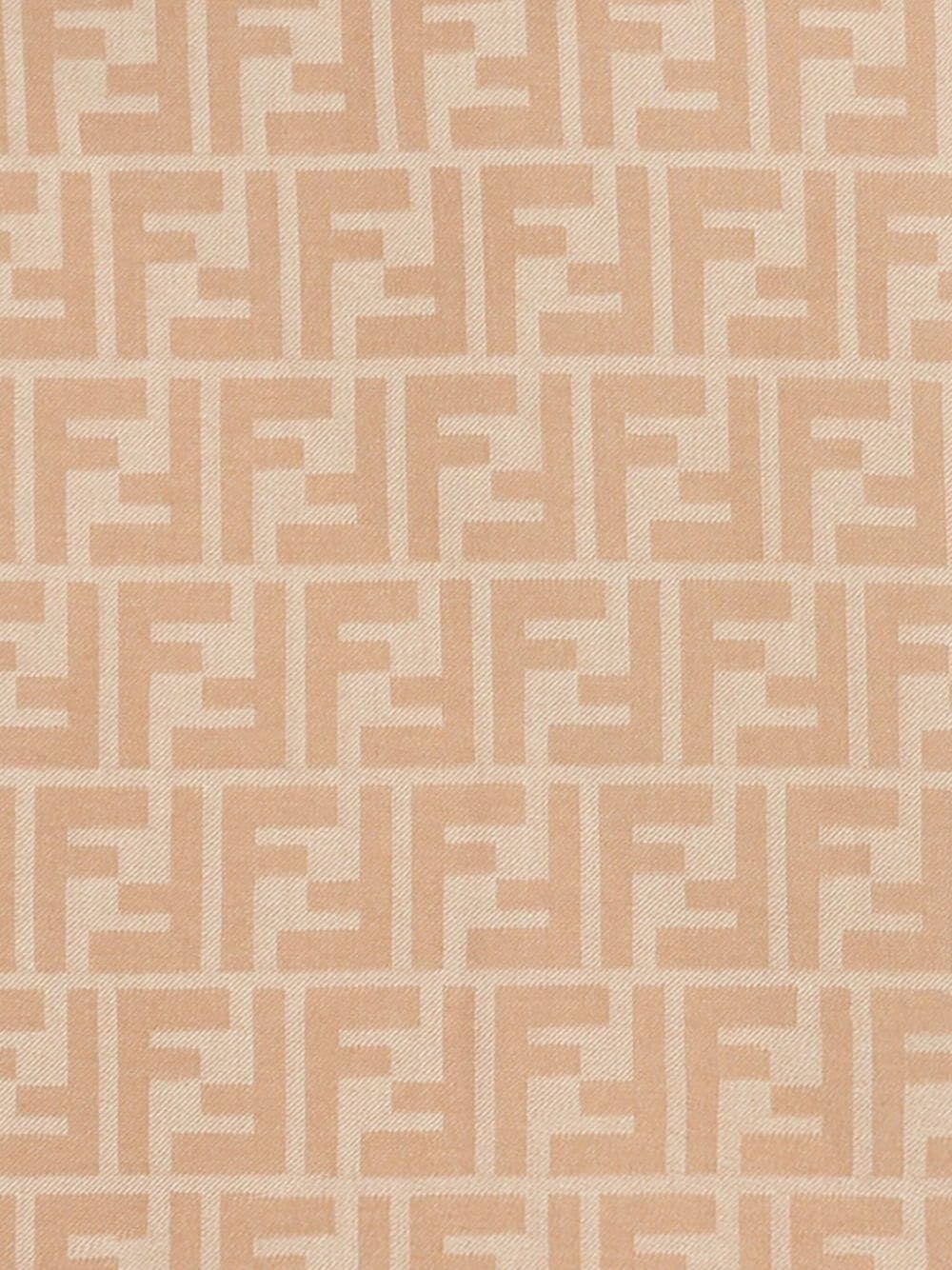 WOOL FF JACQUARD SCARF