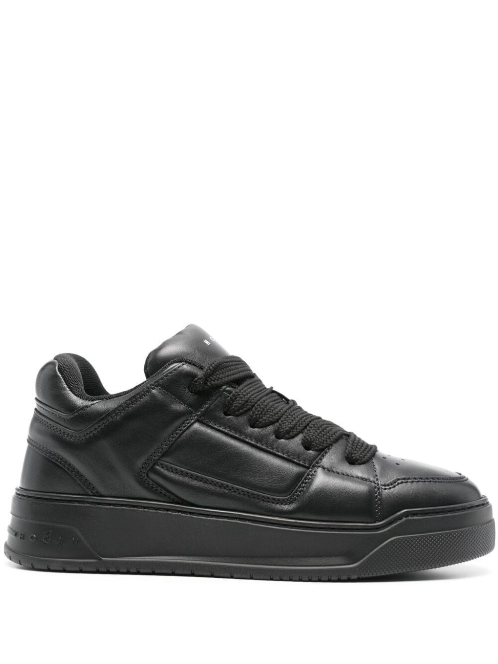 Shop Hogan Chamallow Sneakers In Black