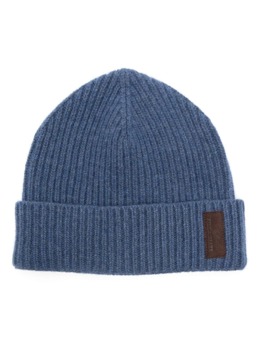 Shop Paul & Shark Logo-patch Beanie In Blue