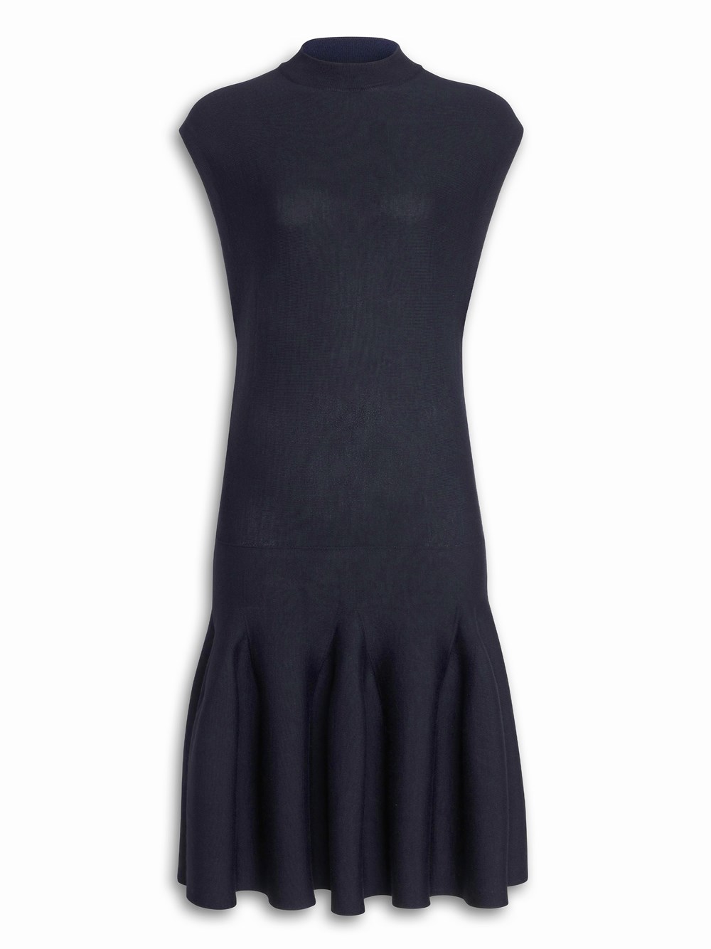 Shop Alaïa Openside Dress In Blue