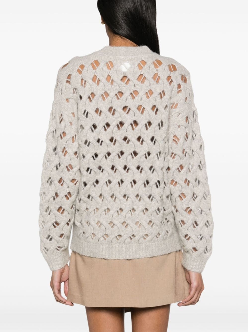 AURELIA OPEN-KNIT JUMPER