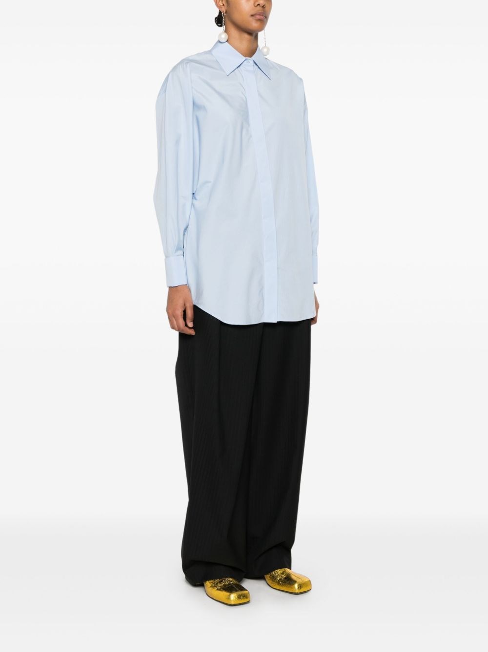 COTTON POPLIN SHIRT