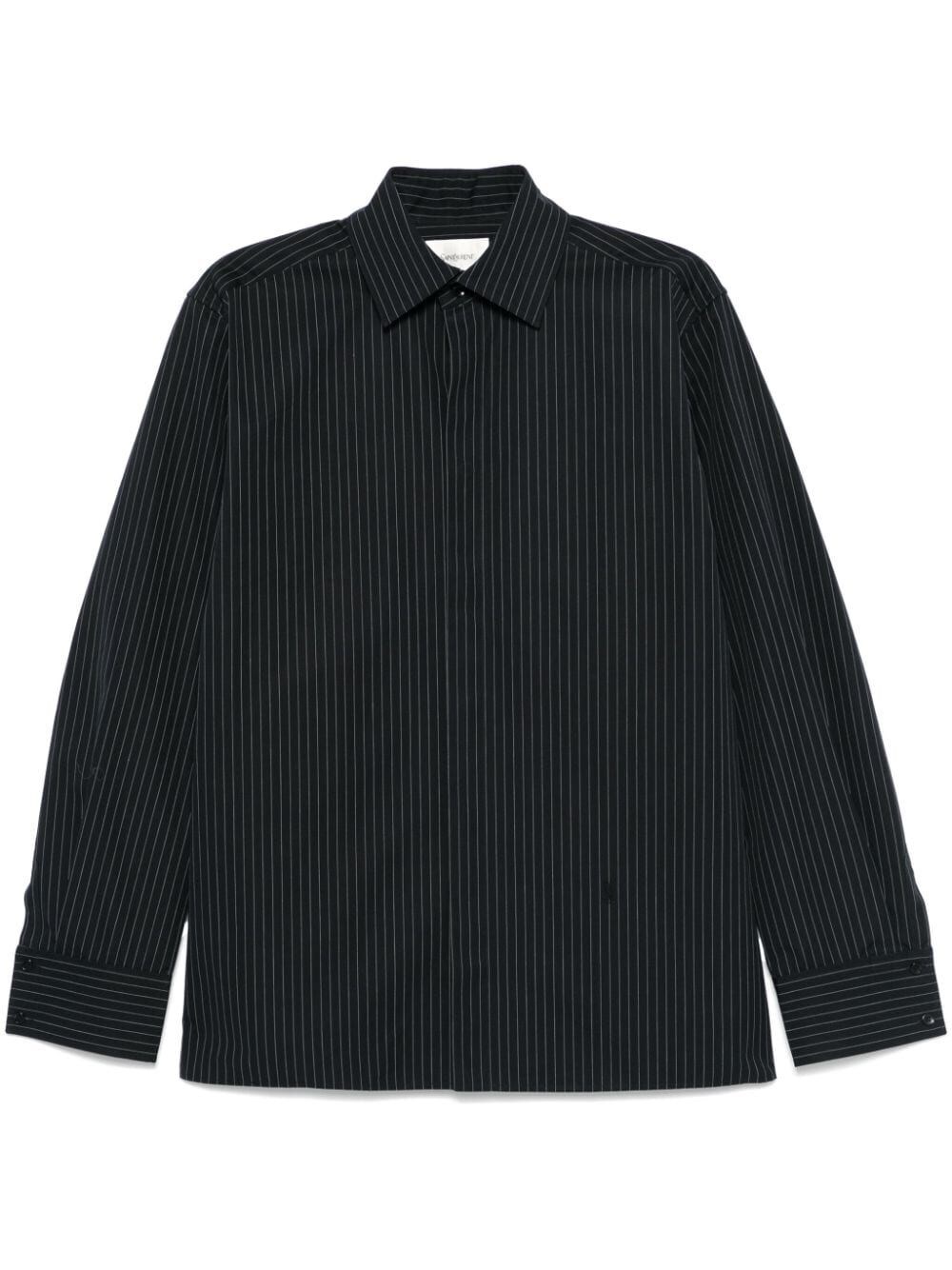 STRIPED POPLIN CASSANDRE SHIRT