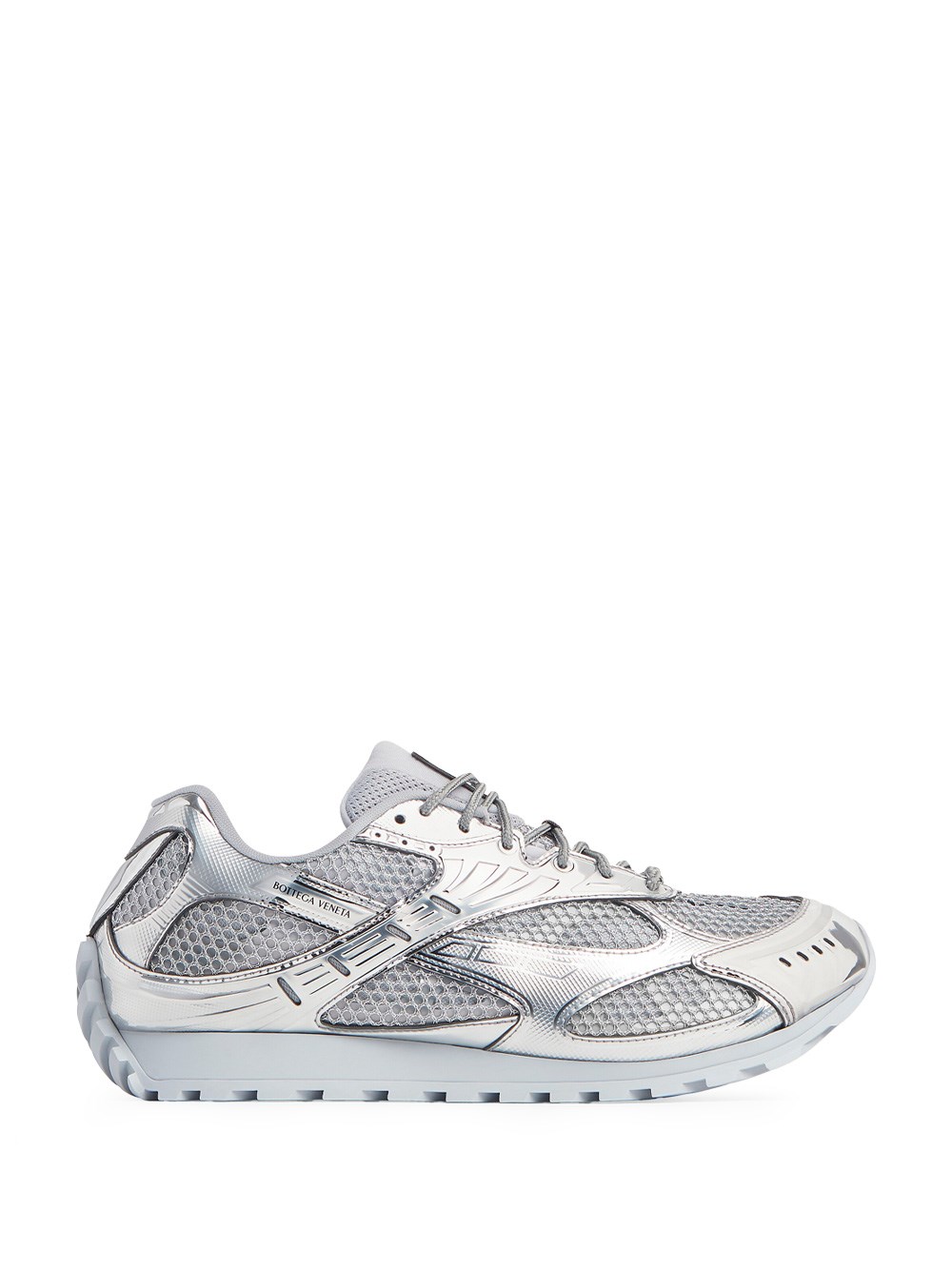 Shop Bottega Veneta Sneakers Orbit In Metallic