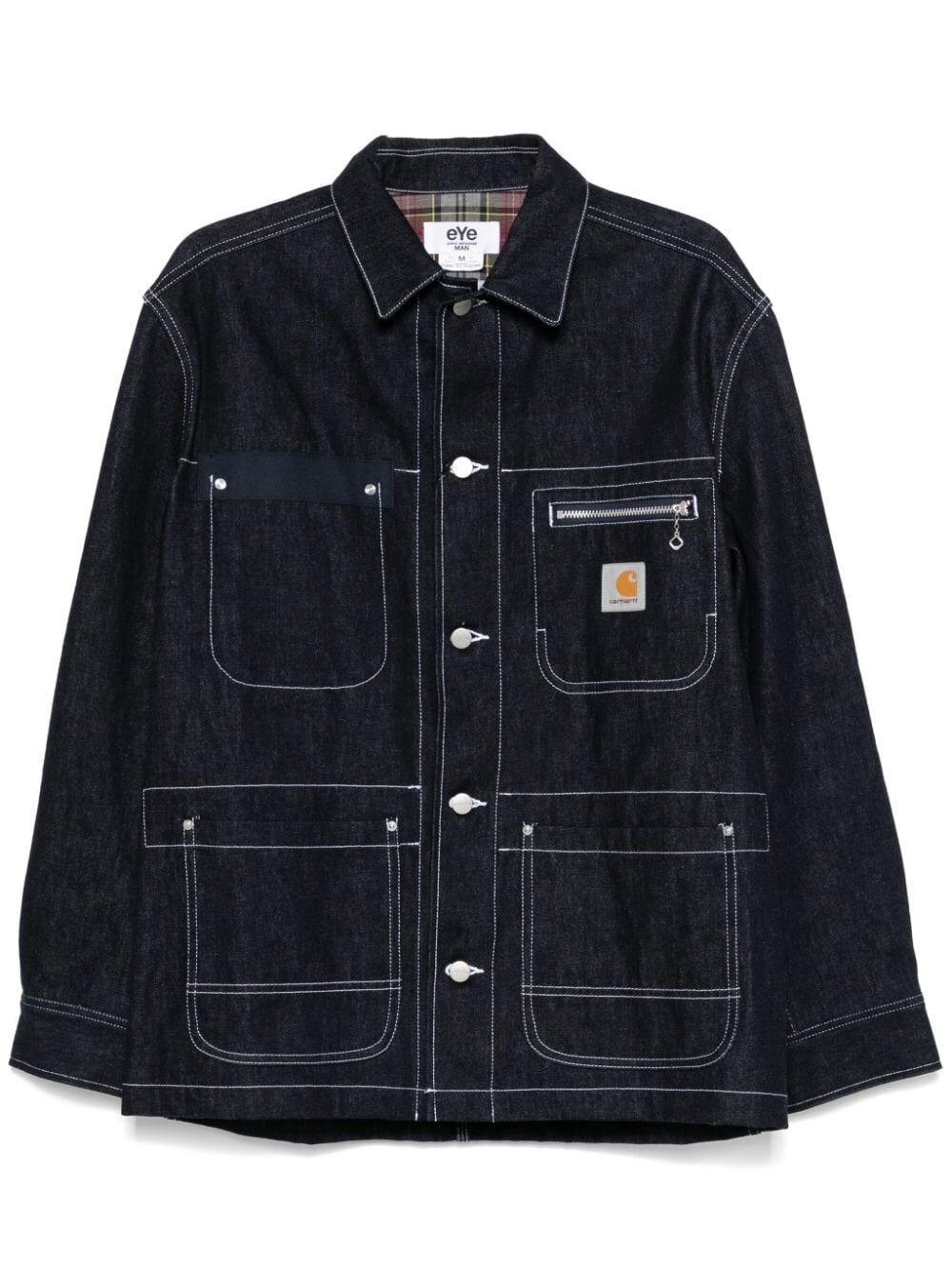 X CARHARTT DENIM WORKWEAR JACKET