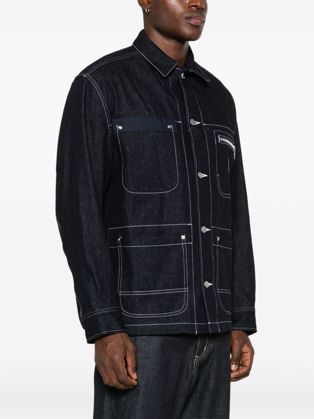 X CARHARTT DENIM WORKWEAR JACKET