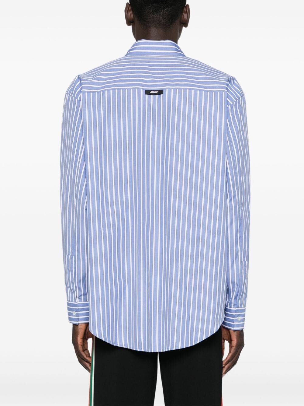 COTTON POPLIN STRIPED SHIRT