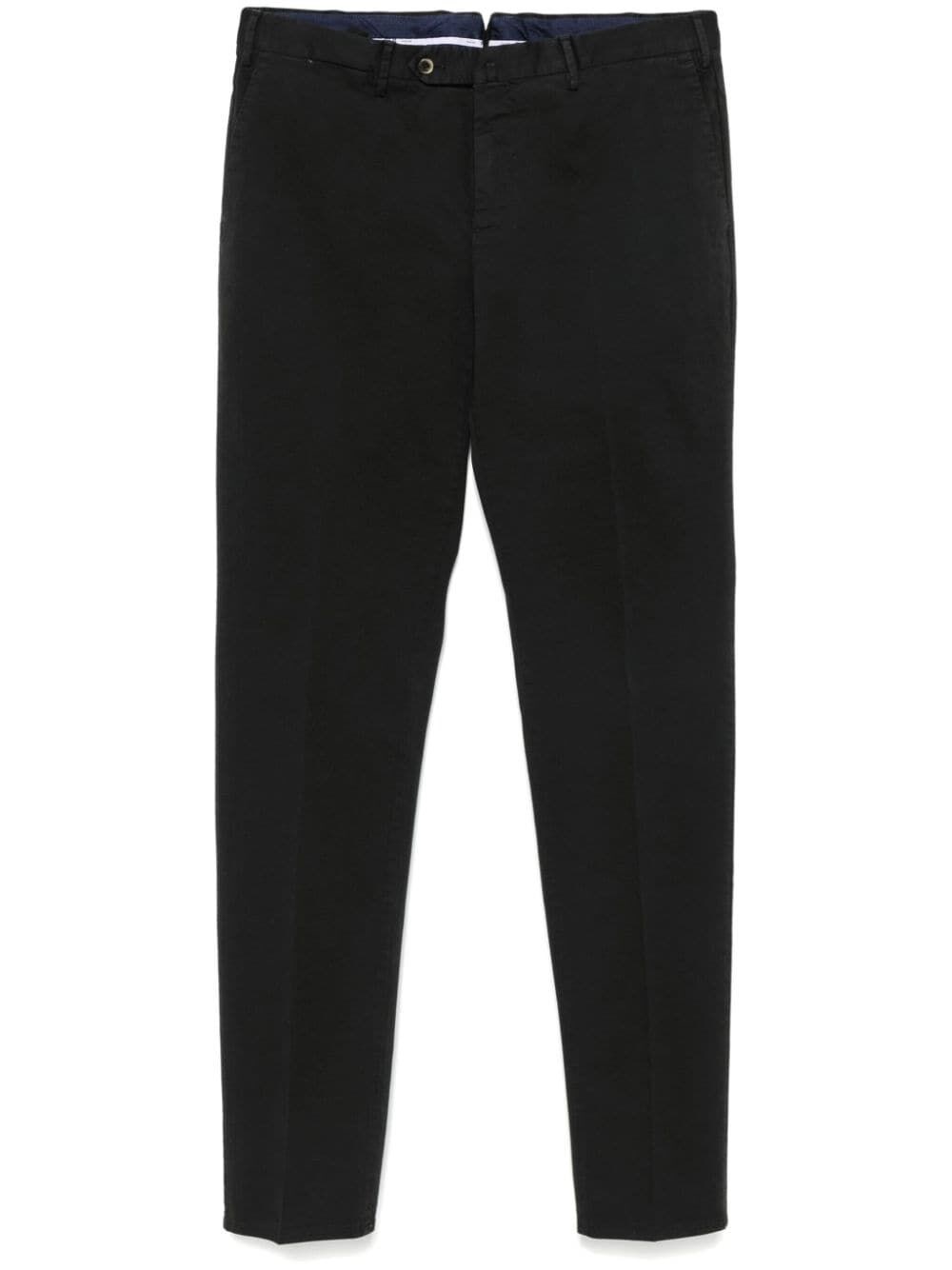 Pantaloni Torino Slim-leg Chino Trousers In Black